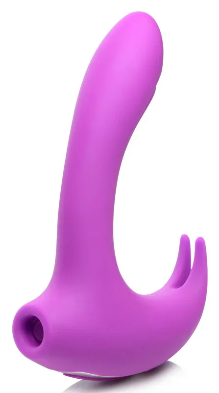 12x Lux Rocker Pulsing and Vibrating G-Spot Rabbit Vibrator – Pink