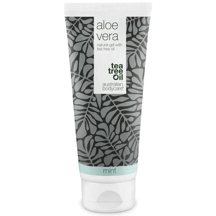 200 ml Aloe Vera Gel Mint — Cooling and Moisturizing Gel with Menthol for Dry, Sunburned, and Irritated Skin