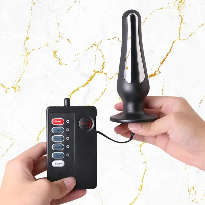 3x Elektroschock-Analplug – 3 Größen in einer Packung