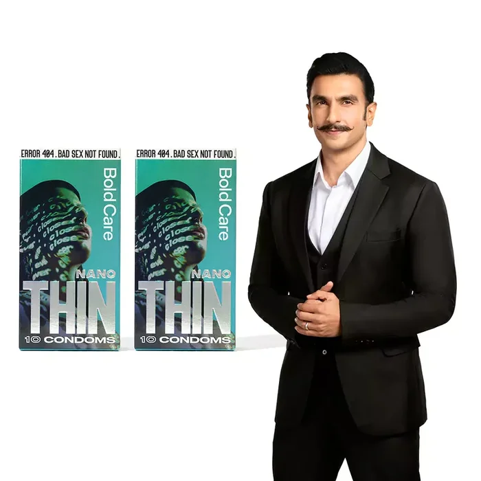 404 by Bold Care Nano Thin Condoms – 50 microns (10 units)