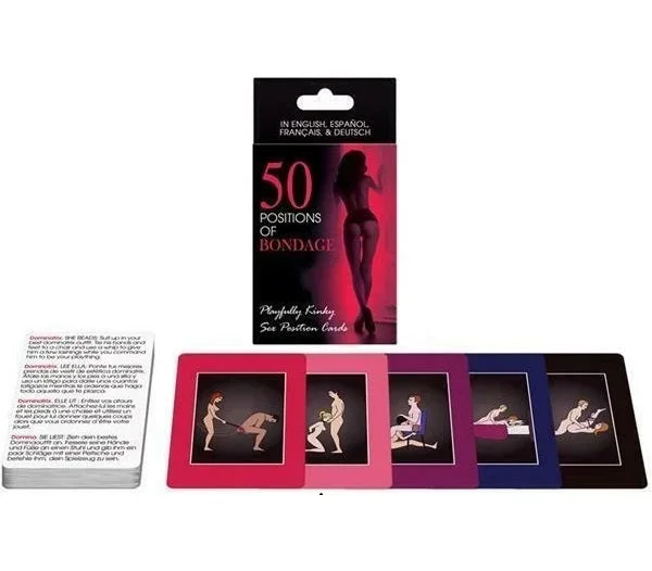50 Positions Of Bondage – Couples Card Game
