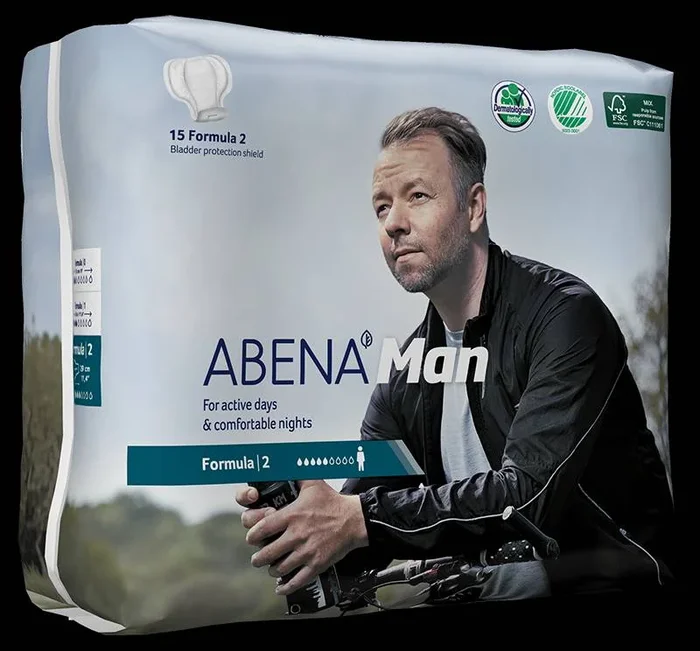 Abena Abri-Man Formula 2 Guards Adult Incontinence Male Guards & Shields