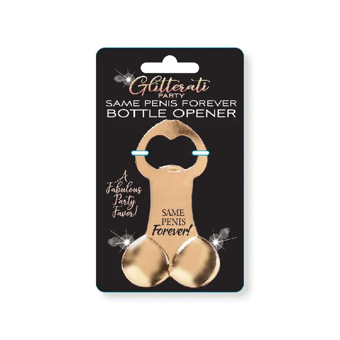 Abridor de botellas Little Genie Glitterati Same Penis Forever