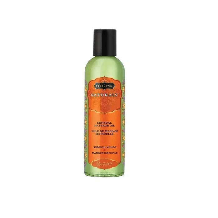 Aceite de masaje de mango tropical Kama Sutra Naturals