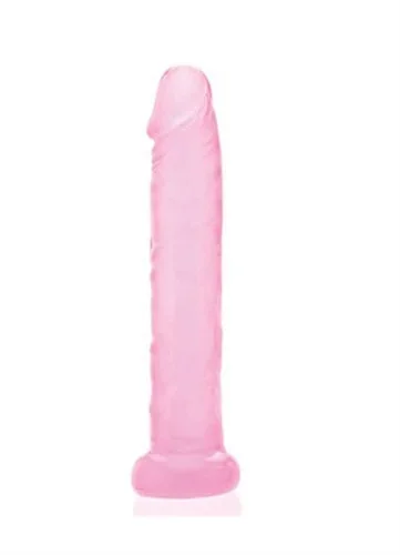Adam and Eve Pink Jelly Slim Dildo – Pink