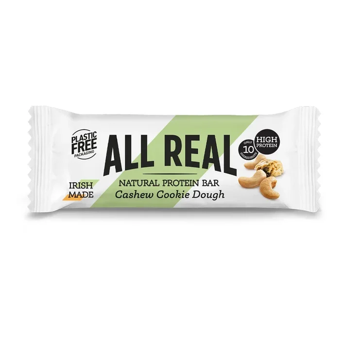 All Real Nutrition Cashew Cookie Protein Bar