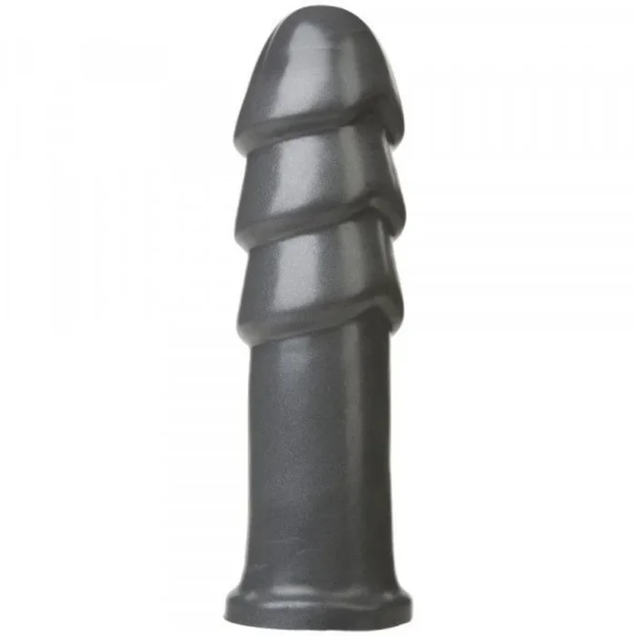 American Bombshell B-10 Warhead Dildo Grey 10 Inch