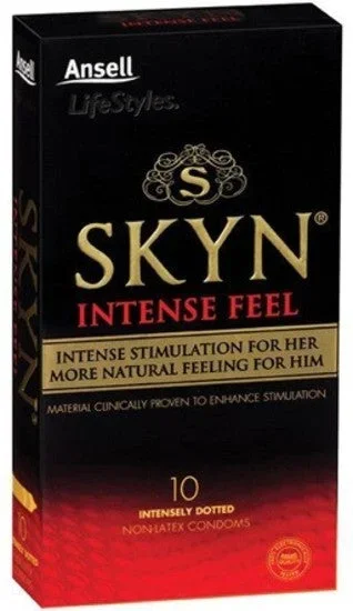 Ansell Skyn Intense Feel 10s