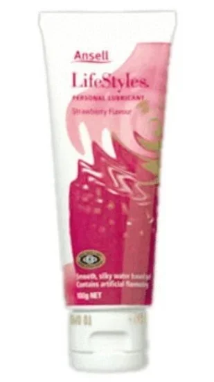 Ansell Strawberry Personal Lubricant 100g