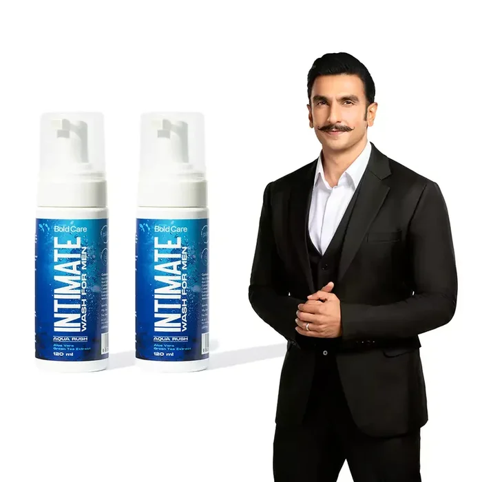 Aqua Rush Intimate Wash for Men (120 ml)