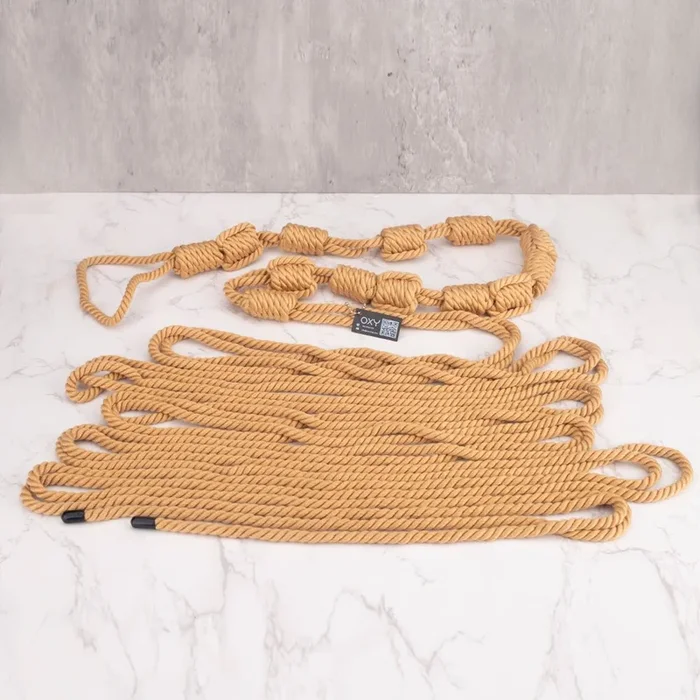 Armbinder de bondage com corda pré-amarrada – Kinbaku