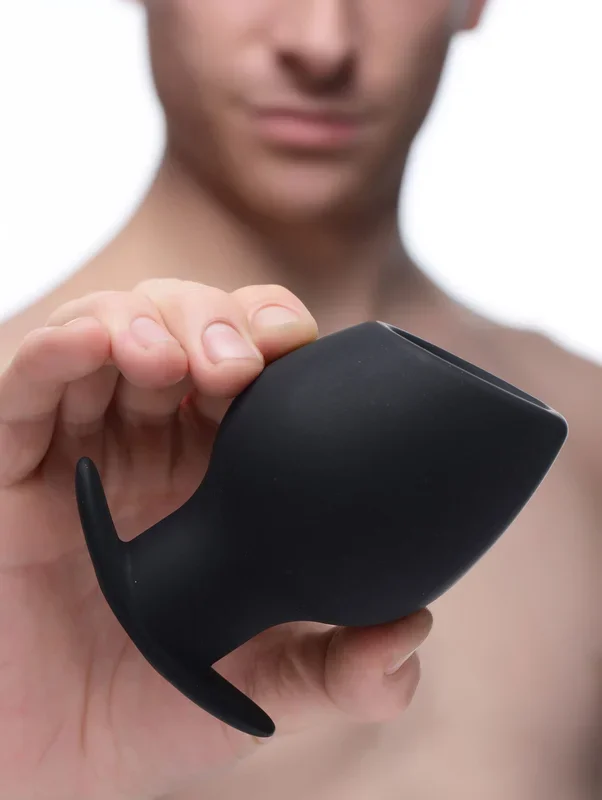 Ass Goblet Silicone Hollow Anal Plug