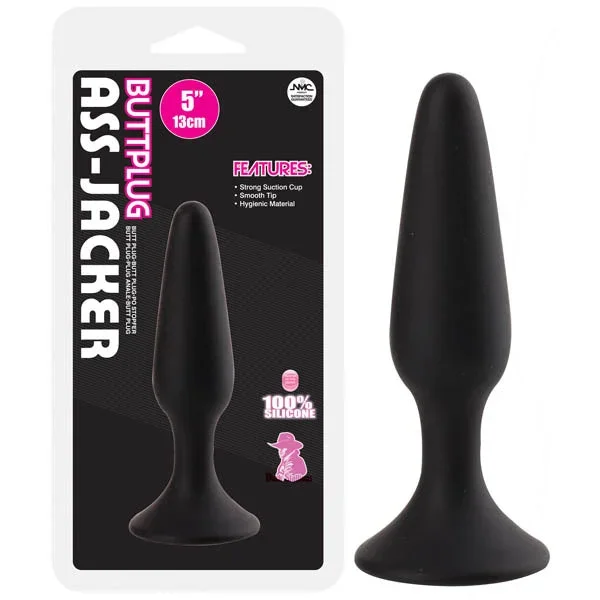 Ass-jacker – Black 13 cm (5”) Butt Plug