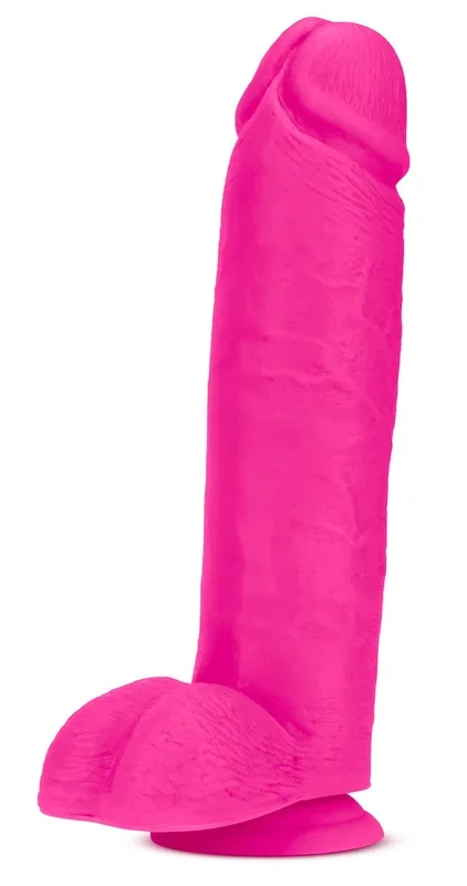 Au Naturel – Bold – Huge – 10 Inch Dildo – Pink