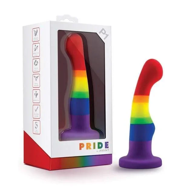 Avant – Pride 1 Silicone Plug Dildo (Multi Colour)