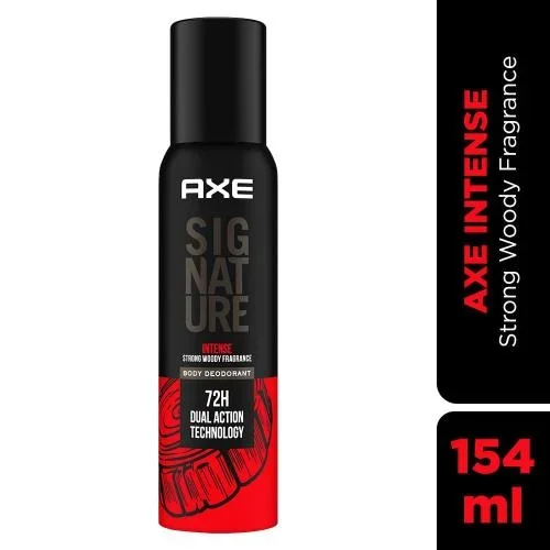 Axe Signature Intense Long Lasting No Gas Body Deodorant For Men 154 Ml
