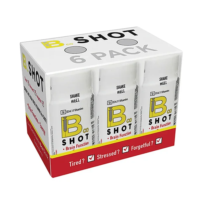 B Shot Vitamin B Complex Shot 25ml x 6 Pack