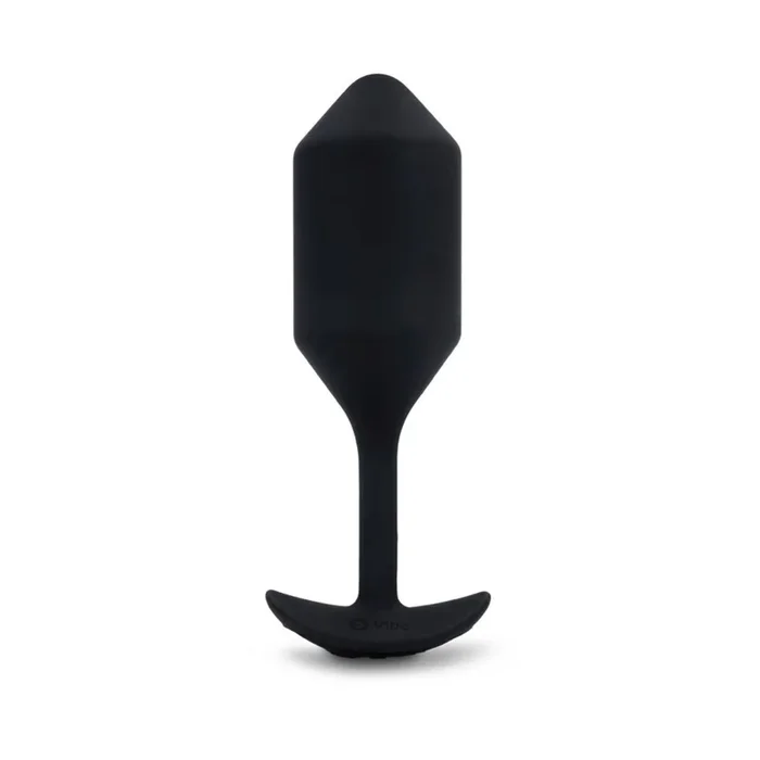 b-Vibe Snug Plug Weighted & Vibrating Butt Plug Black XL