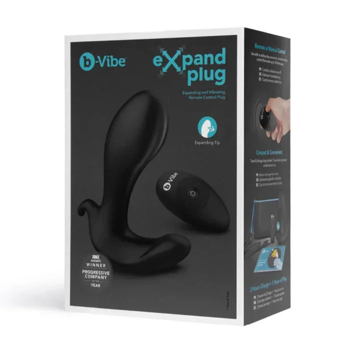 B-Vibe X-Pand Inflatable Butt Plug