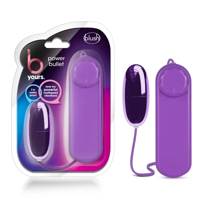 B Yours By Blush® | Power Bullet Purple 2.10-Inch Vibrating Bullet