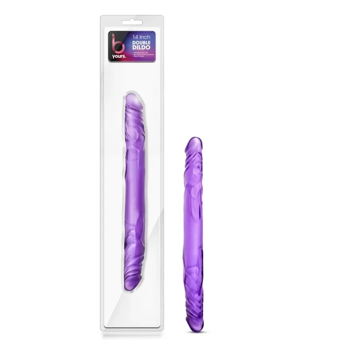B Yours By Blush® | Purple 14-Inch Long Dildo