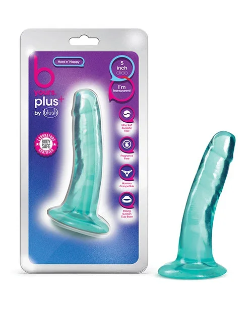 B Yours Plus 5.5″ Hard n’ Happy Dildo – Teal