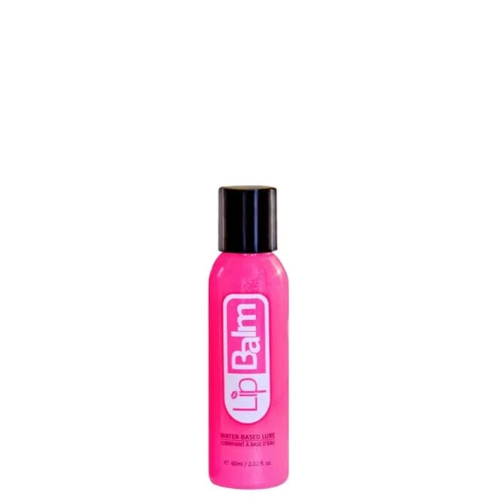 Bálsamo labial lubricante personal rosa a base de agua