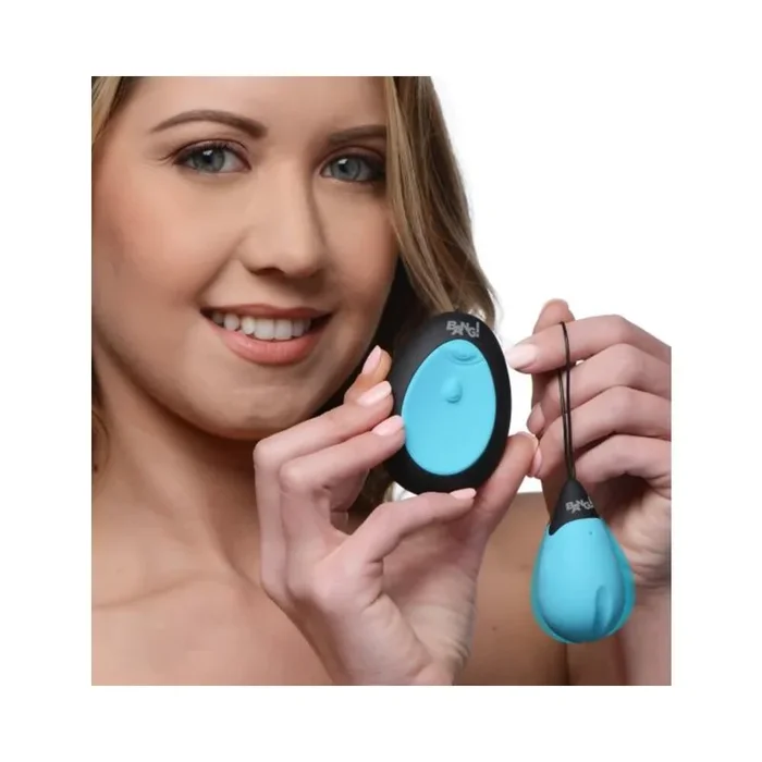 Bang – 10x Silicone Vibrating Egg – Blue
