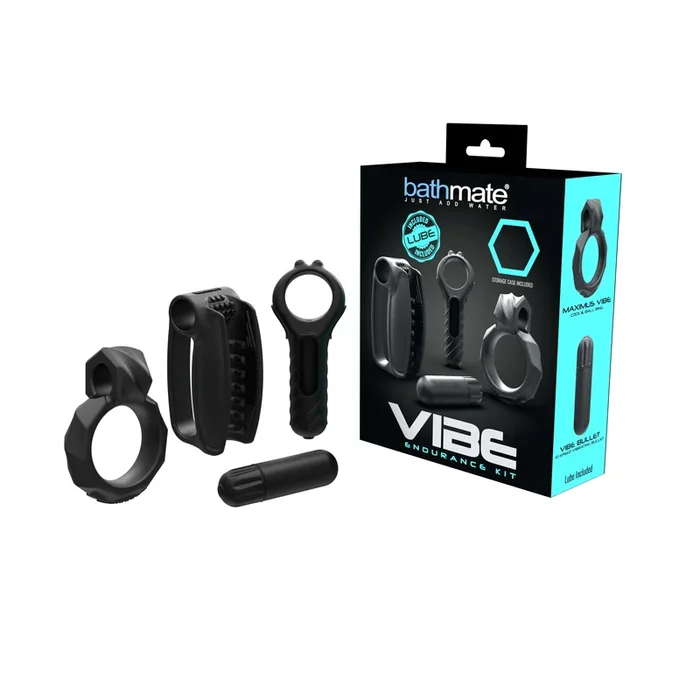 Bathmate – Vibe Endurance Masturbator Kit (Black)