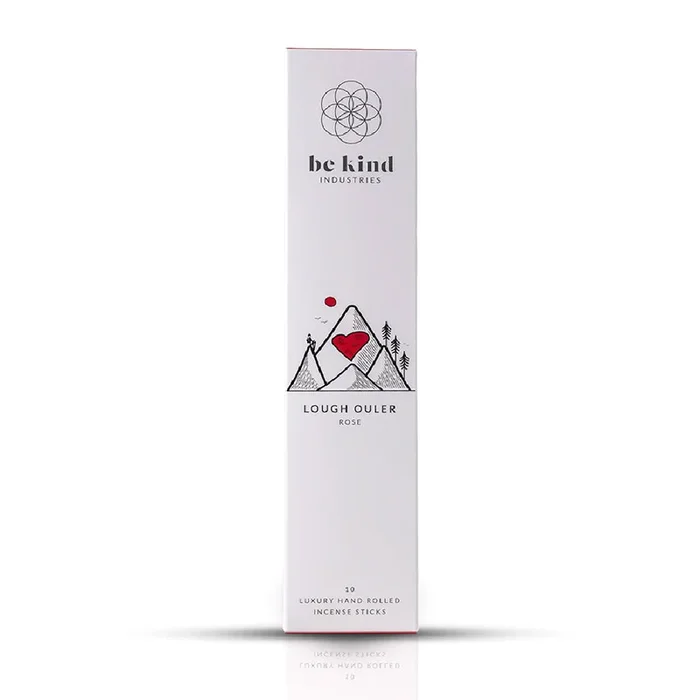 Be Kind Lough Ouler Rose & Sandalwood Hand Rolled Incense Sticks