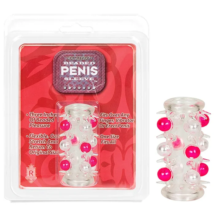 Beaded Penis Sleeve – 3″