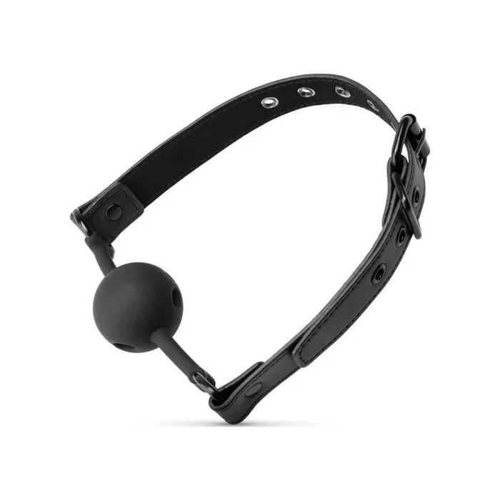 Bedroom Fantasies Breathable Silicone Ball Gag, Black