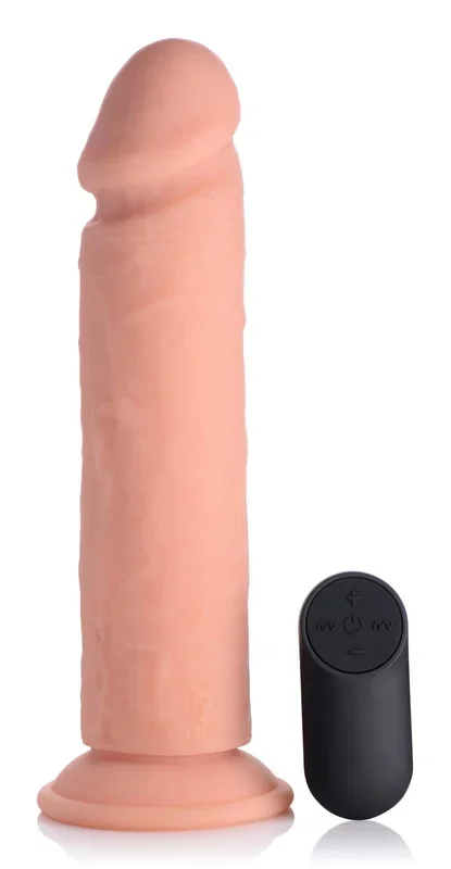 Big SHOT 9 Inch Vibrating Remote Control Dildo