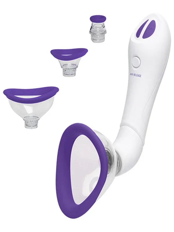 Bloom Vibrating Vulva & Nipple Pump