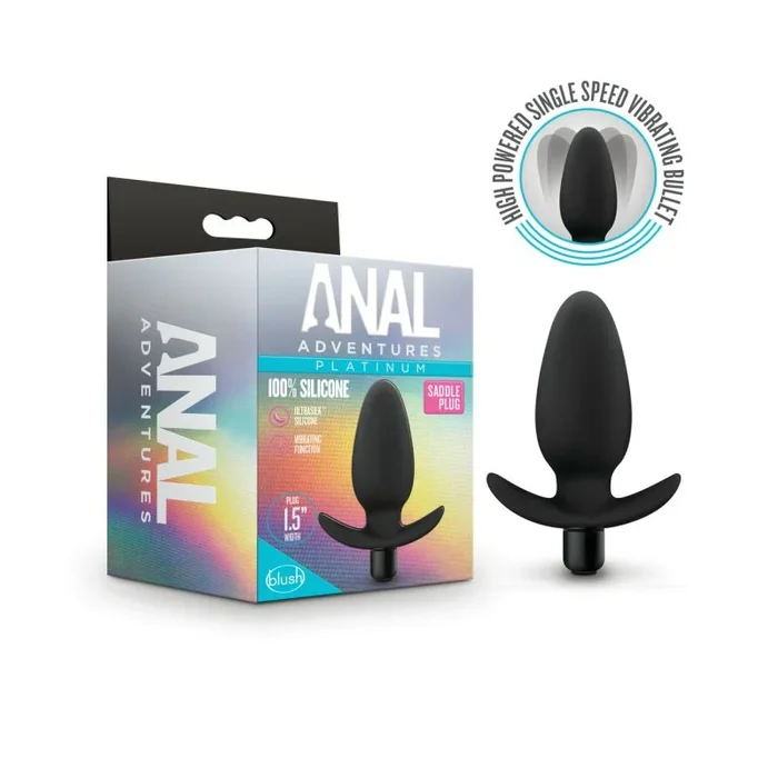 Blush Anal Adventures Platinum Silicone Saddle Plug