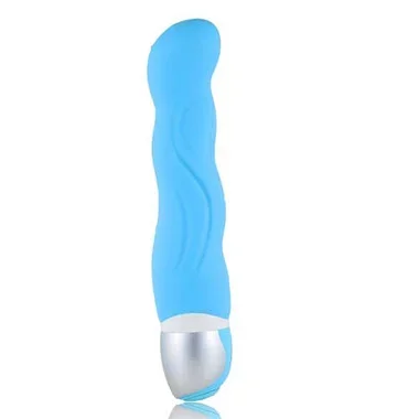 Blush Novelties Play With Me Series Tease Please 7-function Silicone Vibrator Blue