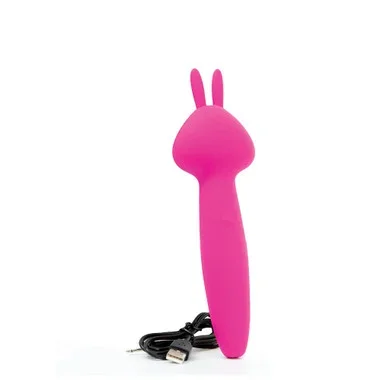 BMS Factory PalmPower Vibez Multi-function Rechargeable Rabbit Wand Massager