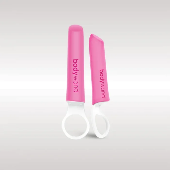 Bodywand Date Night Lipstick Vibrator With Finger Sling Pink