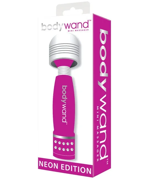 Bodywand Neon Mini Wand Vibrator – Neon Purple