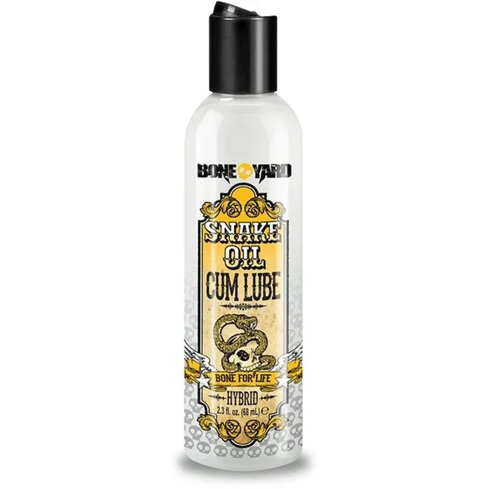 Boneyard Snake Oil Cum Lube – Hybrid Cum Lubricant 60 ml Bottle