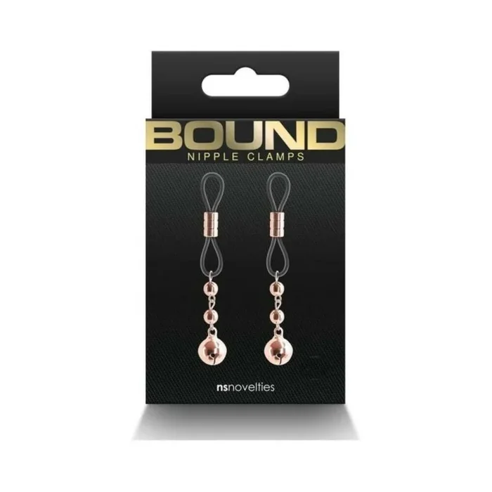 Bound D1 Nipple Clamps – Rose Gold