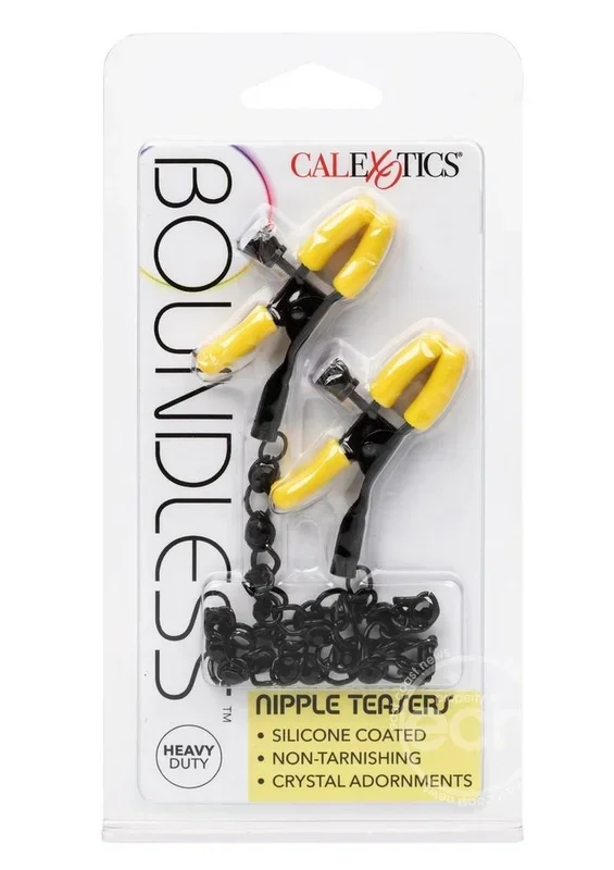 Boundless Nipple Teasers – Black/Yellow