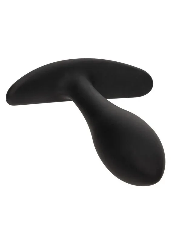 Boundless Teardrop Silicone Anal Plug – Black