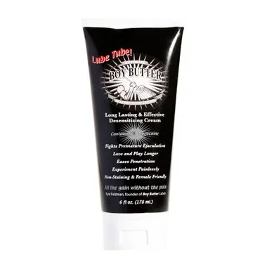 Boy Butter Extreme Desensitizing Oil-based Personal Lubricant 6 oz Tube