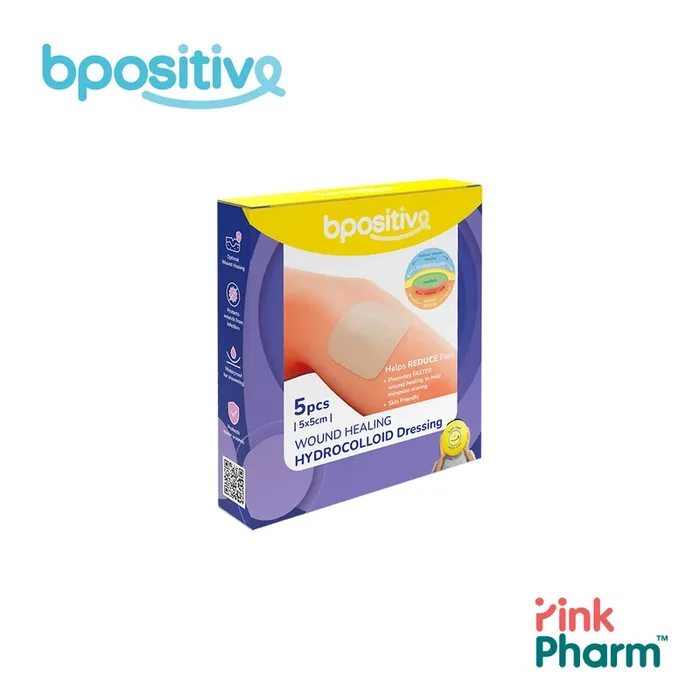 bpositive Wound Healing Hydrocolloid Dressing