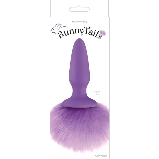BUNNY TAILS ANAL PLUG PURPLE