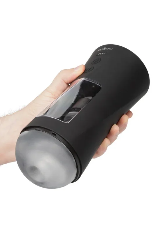 Cal Exotics – Bionic – Power Stroking Masturbator – Black/Frost