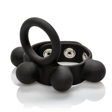 Cal Exotics Medium Weighted Silicone C-Ring Ball Stretcher