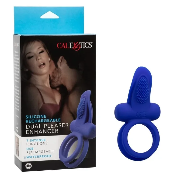 Calexotics Dual Pleaser Enhancer Silicone Ring
