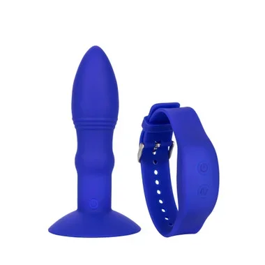 CalExotics Eclipse Rimming 12-function Wristband Remote Control Rechargeable Silicone Probe